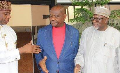 Amaechi, Wike, others meet in  Abuja; vow ‘to ensure’ peaceful Rivers election